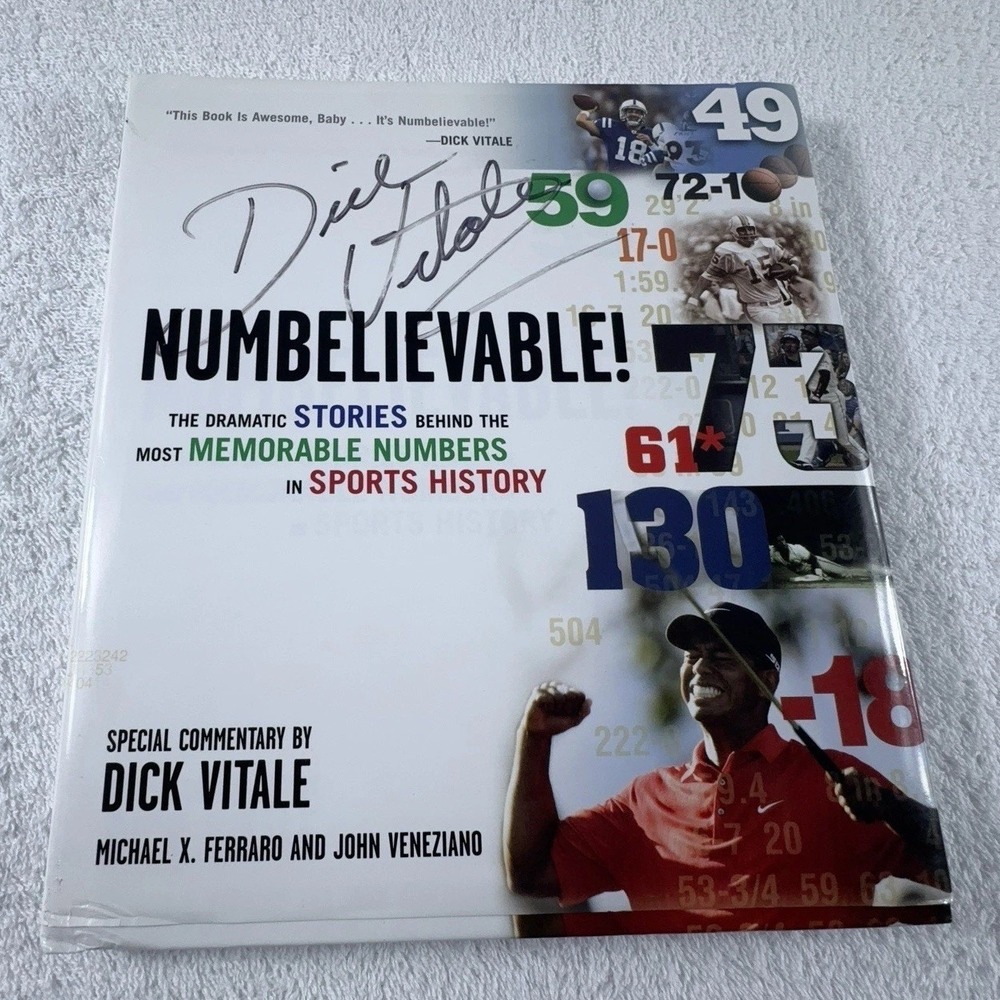 Numbelieable Dick Vitale Signed Hardcover (2008) - Picture 1 of 4